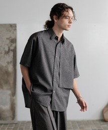 HARE | 【SET UP対応】メランジLUXSシャツ(HARE)(シャツ/ブラウス)