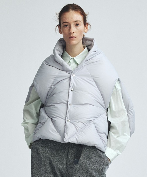 miffew ミフュー REVERSIBLE DOWN CAPE miffew/ ミフュー」REVERSIBLE DOWN CAPE 【公式通販】