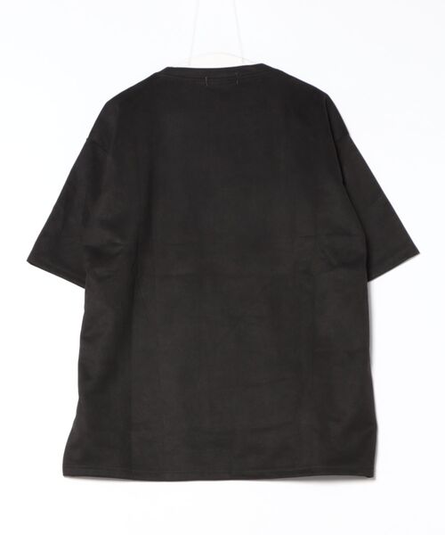 WARAIJOGO(ワライジョウゴ)の「【WARAIJOGO】ベロアタッチオーバーサイズプリントTシャツ(NEZ)(Tシャツ/カットソー・レディース・ブラック/グレー/パープル/ブラウン/レッド/グリーン・FREE)」の7枚目の写真