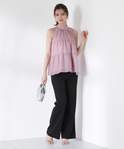 PROPORTION BODY DRESSING（プロポーションボディドレッシング）の「ティアードボウタイブラウス / 1215210609（シャツ/ブラウス・レディース・ホワイト/ピンク/ブラック・FREE）」の20枚目の写真