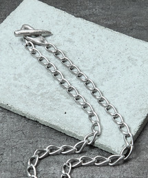 GILD（ギルド）の「GILD ギルド / Long shell formation chain atypical mantel necklace シルバー925エイティピカルチェーンネックレス / G251-NE01/L（ネックレス）」