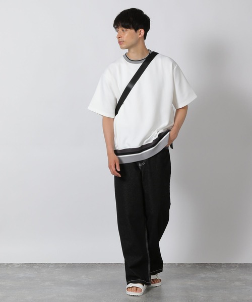 LAKOLE（ラコレ）の「バギーデニムパンツ / 494883（デニムパンツ・メンズ・ブラック/インディゴブルー/ブルー系その他・SMALL/MEDIUM/LARGE）」の4枚目の写真