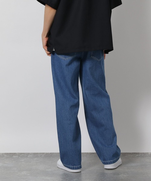 LAKOLE（ラコレ）の「バギーデニムパンツ / 494883（デニムパンツ・メンズ・ブラック/インディゴブルー/ブルー系その他・SMALL/MEDIUM/LARGE）」の14枚目の写真