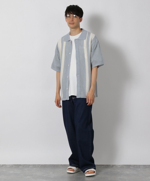 LAKOLE（ラコレ）の「バギーデニムパンツ / 494883（デニムパンツ・メンズ・ブラック/インディゴブルー/ブルー系その他・SMALL/MEDIUM/LARGE）」の8枚目の写真