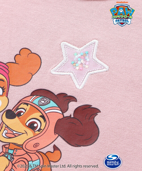 SLAP SLIP(スラップスリップ)の「【パウ・パトロール×SLAPSLIP】袖フリルキャラクタープリントキラキラTシャツ(90~130cm)(Tシャツ/カットソー・キッズ・ピンク/イエロー/パープル系その他・100cm/110cm/130cm/90cm/120cm)」の19枚目の写真