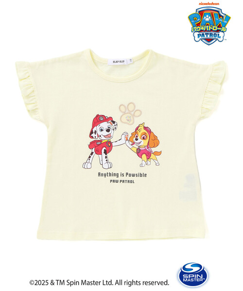 SLAP SLIP(スラップスリップ)の「【パウ・パトロール×SLAPSLIP】袖フリルキャラクタープリントキラキラTシャツ(90~130cm)(Tシャツ/カットソー・キッズ・ピンク/イエロー/パープル系その他・100cm/110cm/130cm/90cm/120cm)」の10枚目の写真