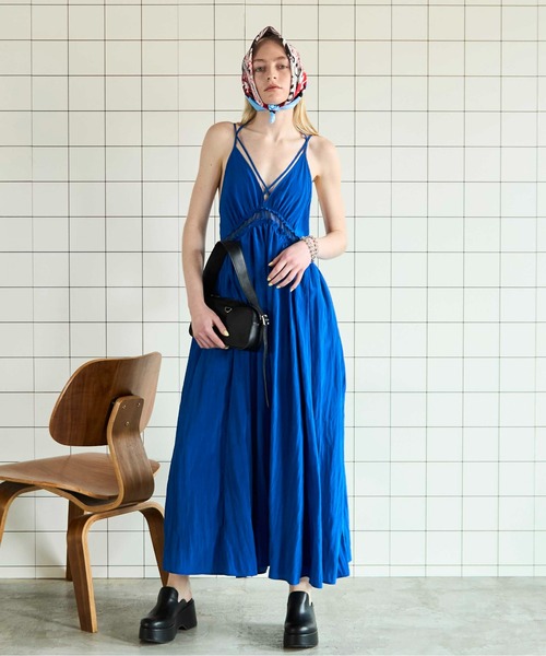 Volume Camisole Dress/ボリュームキャミワンピース【MAISON