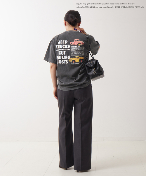 GOOD ROCK SPEED（グッドロックスピード）の「【GOOD ROCK SPEED / グッドロックスピード】ジープT：Tシャツ（Tシャツ/カットソー・レディース・ブラック系その他・FREE）」の4枚目の写真
