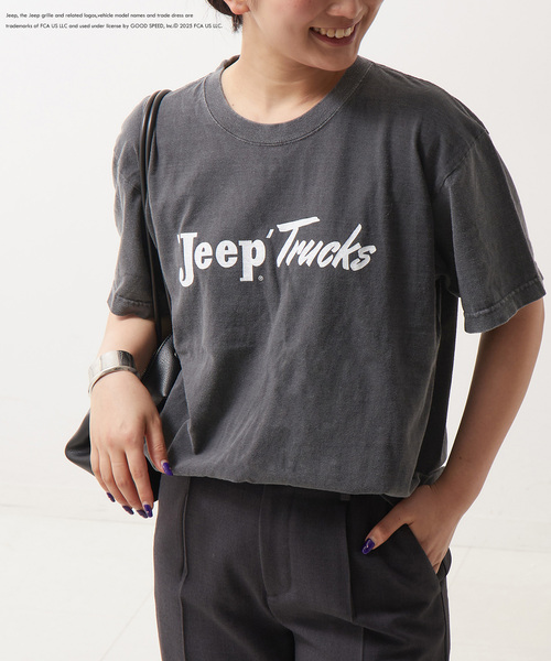 GOOD ROCK SPEED（グッドロックスピード）の「【GOOD ROCK SPEED / グッドロックスピード】ジープT：Tシャツ（Tシャツ/カットソー・レディース・ブラック系その他・FREE）」の7枚目の写真