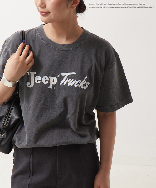 GOOD ROCK SPEED（グッドロックスピード）の「【GOOD ROCK SPEED / グッドロックスピード】ジープT：Tシャツ（Tシャツ/カットソー・レディース・ブラック系その他・FREE）」の8枚目の写真