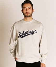 Schott/ショット/SCRIPT CREW SWEAT/スクリプト クルースウェット