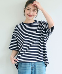 OE天竺ラウンドヘムTシャツ