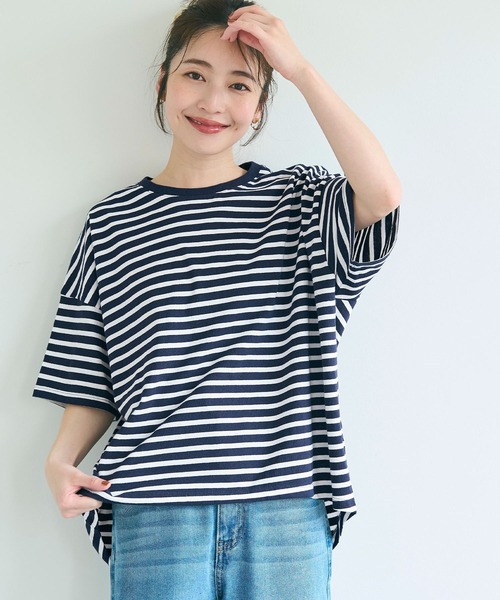 OE天竺ラウンドヘムTシャツ（Tシャツ/カットソー）｜coca（coca