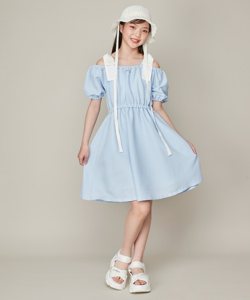 JENNI love（ジェニィラブ）の「オフショルダーリボンフレア