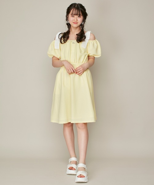 JENNI love（ジェニィラブ）の「オフショルダーリボンフレア