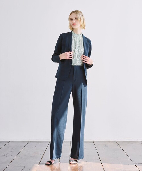 MACKINTOSH LONDON（マッキントッシュ ロンドン）の「サマーポンチパンツ（その他パンツ・レディース・ネイビー/ベージュ・36/40/38）」の9枚目の写真