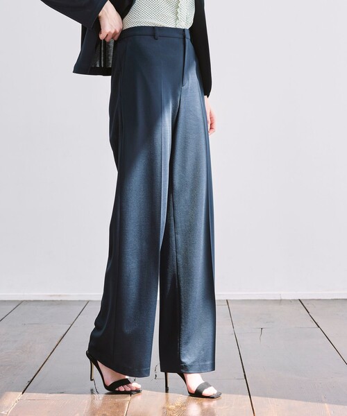 MACKINTOSH LONDON（マッキントッシュ ロンドン）の「サマーポンチパンツ（その他パンツ・レディース・ネイビー/ベージュ・36/40/38）」の10枚目の写真