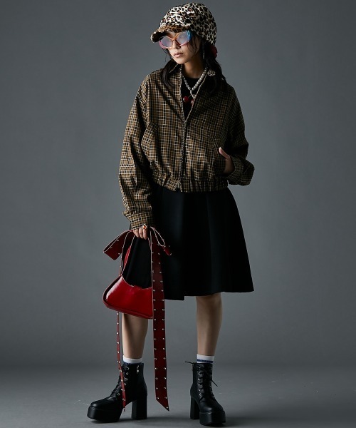 GEVS.(ジェイヴィス)の「ボンディングフィット&フレアミニワンピース<大きいサイズ有>GEVS.(ワンピース・レディース・ブラック/杢グレー・L/LL/M/3L/5L/4L)」の12枚目の写真