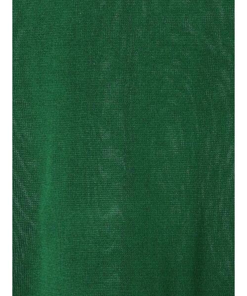 Lugnoncure（ルノンキュール）の「襟付きスキッパーニット（ニット/セーター・レディース・ネイビー/ベージュ/グリーン/オフホワイト/ブラック・F）」の6枚目の写真