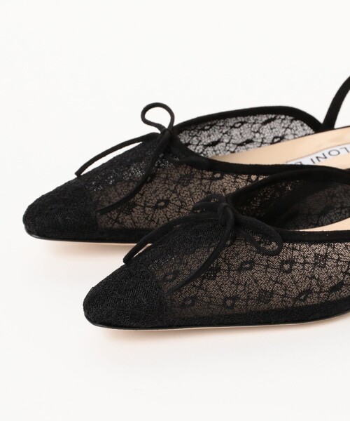 NEBULONI E. / レース リボン ミュール（その他シューズ）｜NEBULONI E