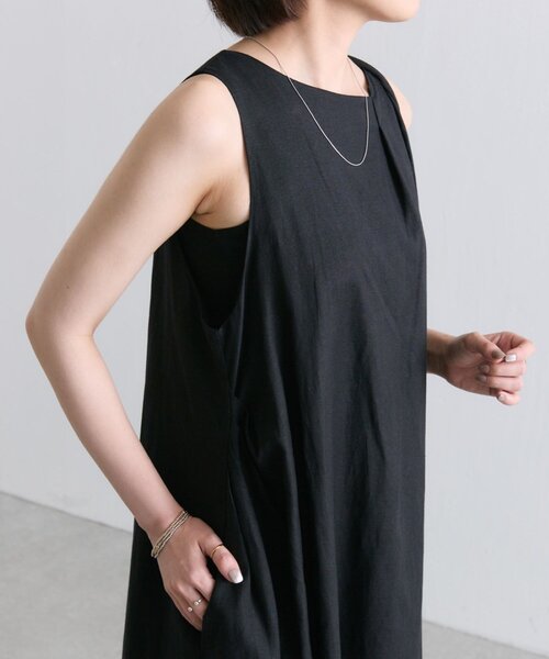 「ear PAPILLONNER」 「sum1 style」ノースリーブトップス FREE ブラック レディース ear PAPILLONNER 「ear PAPILLONNER」 「sumi style