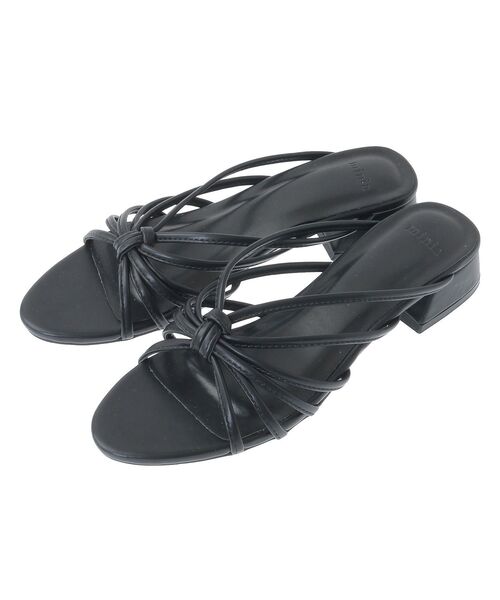 Green　Parks（グリーンパークス）の「・minia アミサンダル（サンダル・レディース・ブラック/ブラウン・LL/S/M/L）」の15枚目の写真