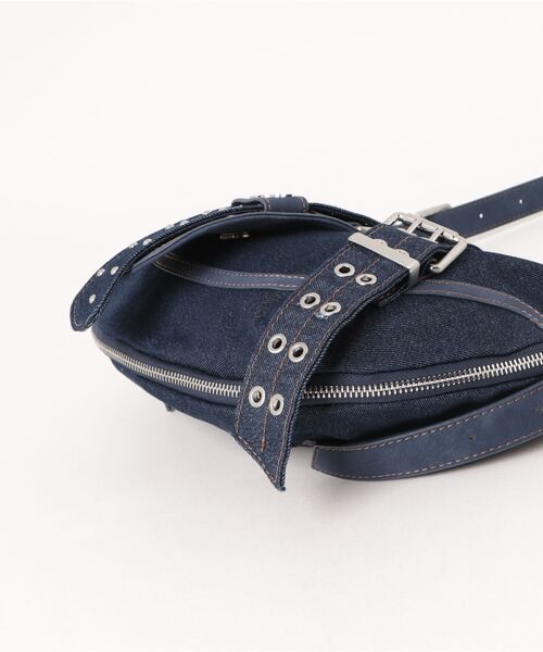 Desigual（デシグアル）の「デニムバックルショルダーバッグ（ショルダーバッグ・レディース・ブルー・FREE）」の8枚目の写真