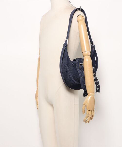 Desigual（デシグアル）の「デニムバックルショルダーバッグ（ショルダーバッグ・レディース・ブルー・FREE）」の10枚目の写真