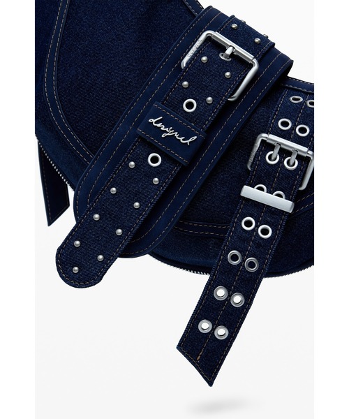 Desigual（デシグアル）の「デニムバックルショルダーバッグ（ショルダーバッグ・レディース・ブルー・FREE）」の5枚目の写真