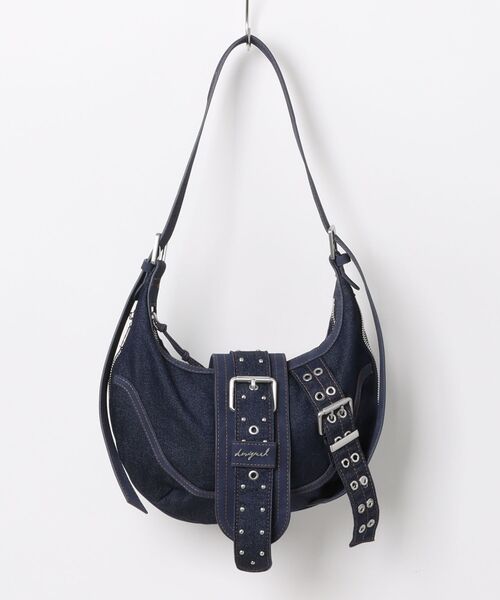セール】デニムバックルショルダーバッグ（ショルダーバッグ