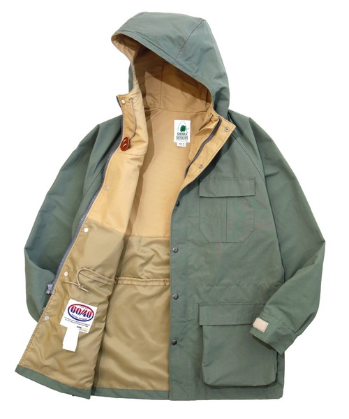 SIERRA DESIGNS（シェラデザイン）の「【SIERRA DESIGNS】ORIGINAL MOUNTAIN PARKA（マウンテンパーカー・メンズ・ダークネイビー/グリーン/サックスブルー/ブラック/タン/セージグリーン・SMALL/X-LARGE/MEDIUM/LARGE）」の4枚目の写真