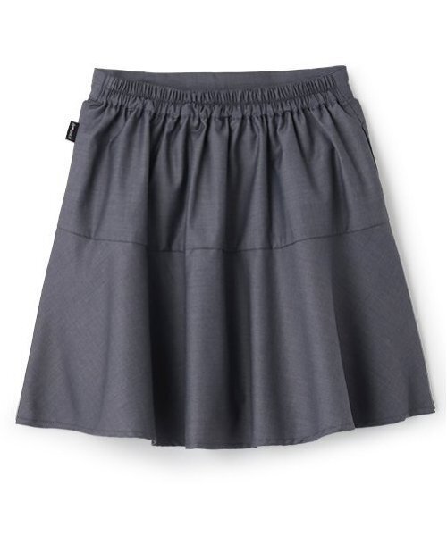 by LOVEiT（バイラビット）の「【Cuugal8月号掲載】ドロストフリルスカート（スカート・キッズ・アイボリー/エメラルド/チャコール・150cm/160cm/120cm/130cm/140cm）」の7枚目の写真