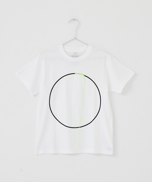 MONDEWORK(モンドワーク)の「neon stitch T shirts(Tシャツ/カットソー・レディース・ホワイト/ブラック・M/S)」の6枚目の写真
