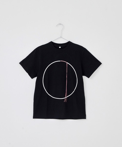 MONDEWORK(モンドワーク)の「neon stitch T shirts(Tシャツ/カットソー・レディース・ホワイト/ブラック・M/S)」の9枚目の写真