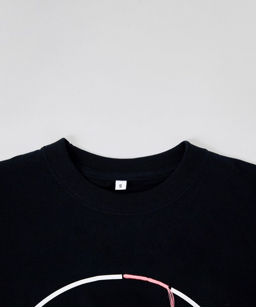 MONDEWORK(モンドワーク)の「neon stitch T shirts(Tシャツ/カットソー・レディース・ホワイト/ブラック・M/S)」の13枚目の写真