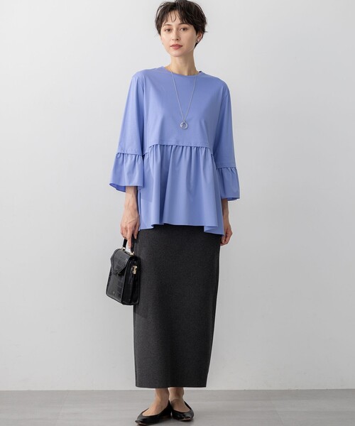 セール】【洗える/吊り干しOK】ヴィスコースストレッチ タイトスカート