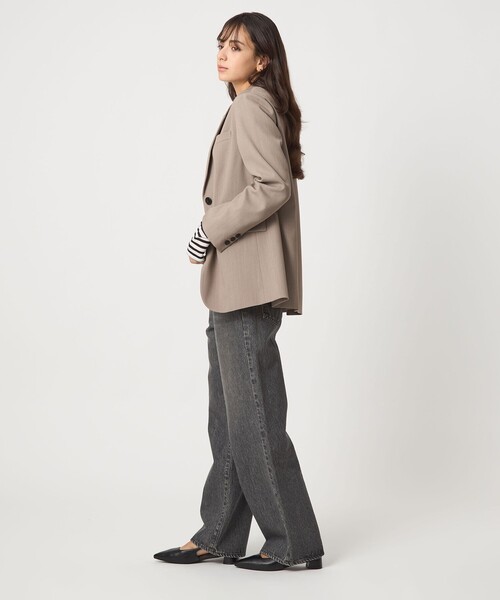 green label relaxing(グリーンレーベルリラクシング)の「ポインテッド バックストラップ パンプス(3cmヒール)(パンプス・レディース・オフホワイト/ブラウン系/ブラック・S/L/M)」の7枚目の写真