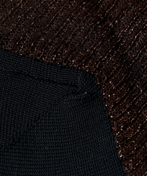 YUQRI(ユクリ)の「【YUQRI/ユクリ】Brinkley/靴下/シアー/ラメ/ギフト【WEB限定】(ソックス/靴下・レディース・ラベンダー/ゴールド/シルバー/ブラウン・フリー)」の17枚目の写真