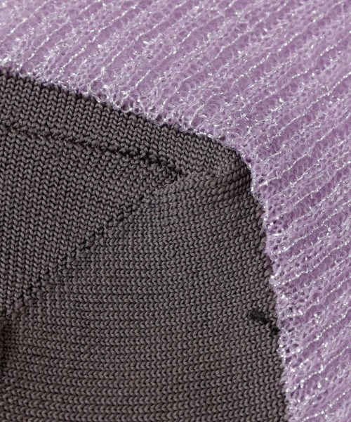 YUQRI(ユクリ)の「【YUQRI/ユクリ】Brinkley/靴下/シアー/ラメ/ギフト【WEB限定】(ソックス/靴下・レディース・ラベンダー/ゴールド/シルバー/ブラウン・フリー)」の20枚目の写真