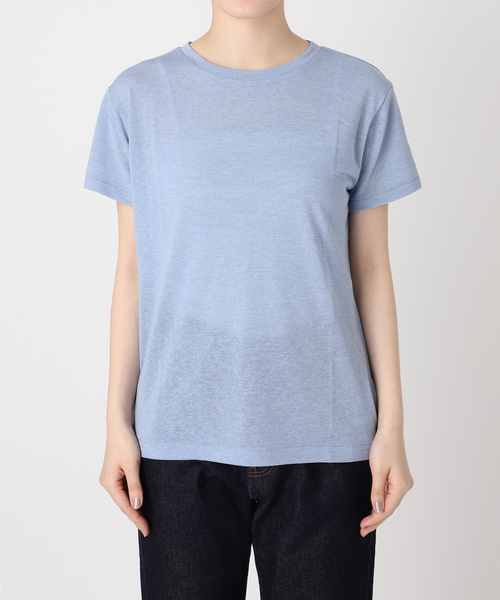 追加2》スラブ5分袖TEE（Tシャツ/カットソー）｜SLOBE IENA