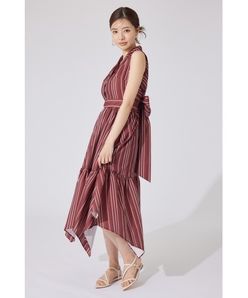 rienda(リエンダ)の「【AKB48 千葉恵里さん着用】イレヘムシャツワンピース 夏服(シャツワンピース・レディース・レッド系その他/ベージュ/ブラック系その他・SMALL/MEDIUM)」の11枚目の写真