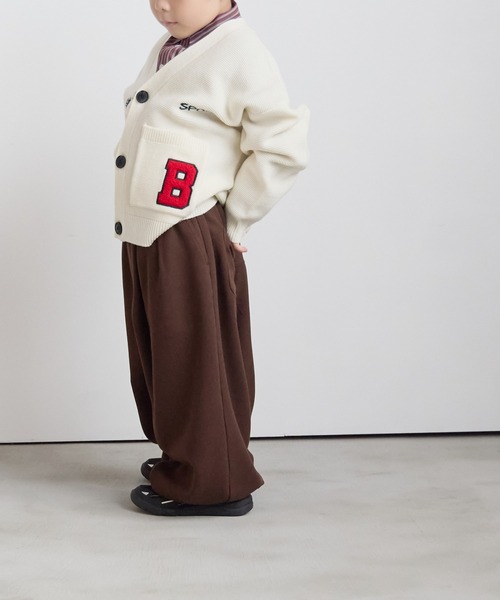 LOWRYS FARM（ローリーズファーム）の「ＴＲバルーンパンツ　455525（その他パンツ・キッズ・チャコールグレー/ブラック/ブラウン/チェック・110cm/120cm/130cm/140cm/150cm）」の3枚目の写真