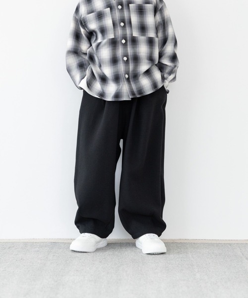 LOWRYS FARM（ローリーズファーム）の「ＴＲバルーンパンツ　455525（その他パンツ・キッズ・チャコールグレー/ブラック/ブラウン/チェック・110cm/120cm/130cm/140cm/150cm）」の10枚目の写真