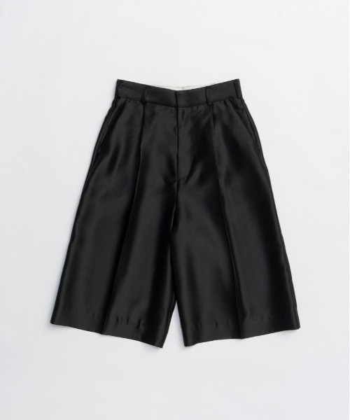 PRANK PROJECT（プランクプロジェクト）の「オーガンジーバミューダパンツ / Organza Bermuda Pants（その他パンツ・レディース・ホワイト/ピンク/ブラック・36/38）」の10枚目の写真