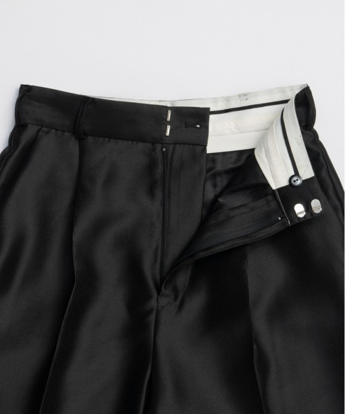 PRANK PROJECT（プランクプロジェクト）の「オーガンジーバミューダパンツ / Organza Bermuda Pants（その他パンツ・レディース・ホワイト/ピンク/ブラック・36/38）」の7枚目の写真