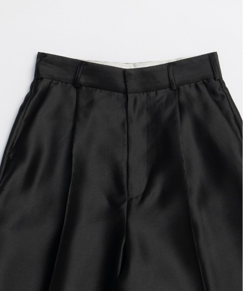 PRANK PROJECT（プランクプロジェクト）の「オーガンジーバミューダパンツ / Organza Bermuda Pants（その他パンツ・レディース・ホワイト/ピンク/ブラック・36/38）」の8枚目の写真