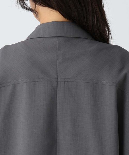 Elura(エルーラ)の「サキソニー風テーラードジャケット / 576880(テーラードジャケット・レディース・ブラウン/チャコールグレー/ブラック・FREE)」の15枚目の写真