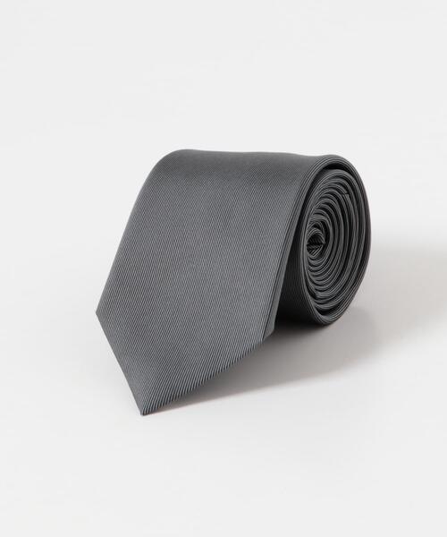 URBAN RESEARCH DOORS(アーバンリサーチドアーズ)の「LIFE STYLE TAILOR 25AW国内タイ無地1(ネクタイ・メンズ・グレー/ネイビー・-)」の2枚目の写真