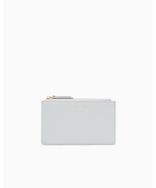 EMPORIO ARMANI（エンポリオアルマーニ）の「<オンライン限定>【エンポリオ アルマーニ】ジップ付きカードホルダー タンブルレザー フラグメントケース（カードケース・レディース・ホワイト/ブラック/ダークベージュ/ライトブルー・FREE）」の11枚目の写真