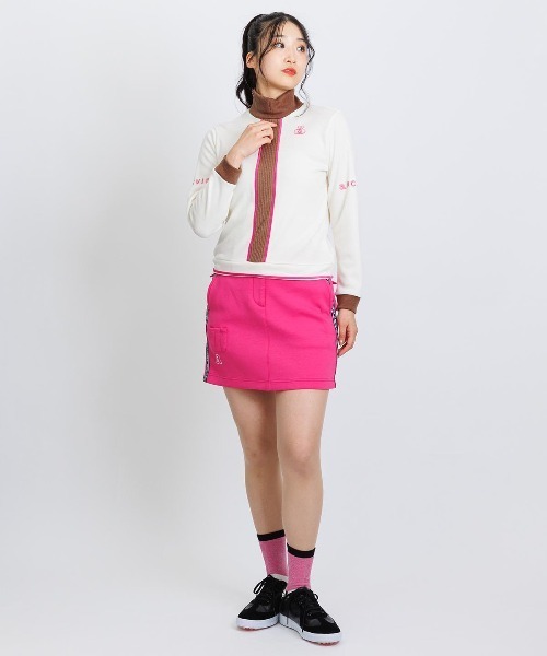 archivio(アルチビオ)の「<LADIES>ロゴラインダンボールスカート(スカート・レディース・ホワイト/ピンク/ネイビー・L/M/S)」の12枚目の写真